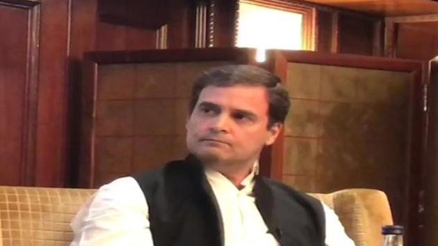 Rahul Gandhi addressing the Indian Journalists Association in London on Saturday. (ANI Photo) Rahul Gandhi addressing the Indian Journalists Association in London on Saturday. (ANI Photo)