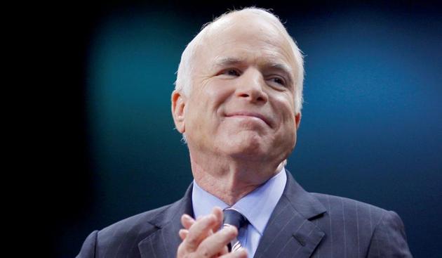 Senator John McCain was the first US politician to call on Prime Minister Narendra Modi in New Delhi, just a month after he was sworn-in in May 2014.(Reuters File Photo)