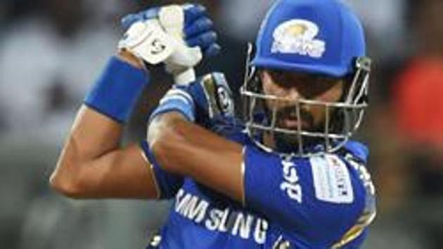 Krunal Pandya plays a shot during the 2018 Indian Premier League (IPL). (AFP) Krunal Pandya plays a shot during the 2018 Indian Premier League (IPL). (AFP)