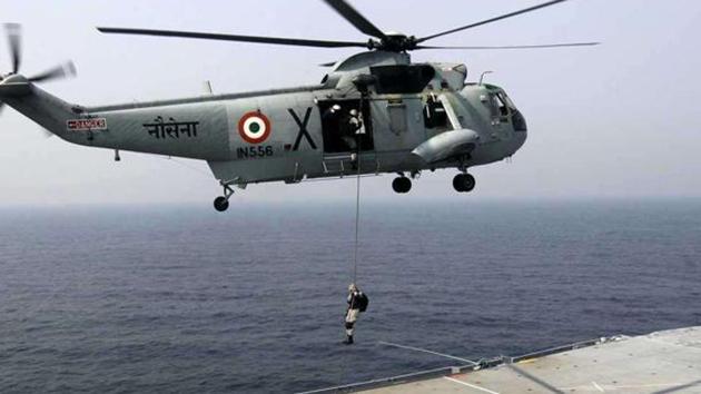 The decision to procure the helicopters for the Navy was taken at a meeting of the Defence Acquisition Council.(HT File Photo) The decision to procure the helicopters for the Navy was taken at a meeting of the Defence Acquisition Council.(HT File Photo)