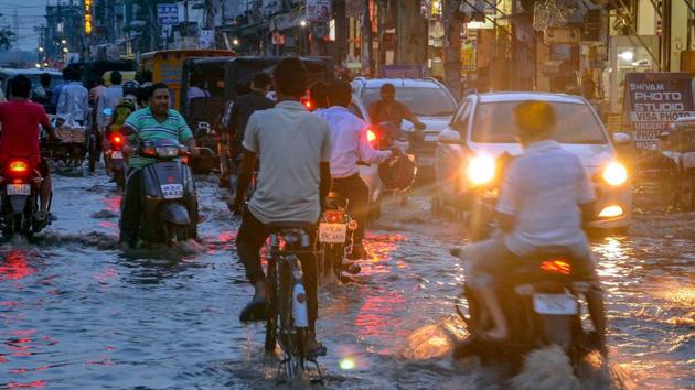 After a mostly dry week, the city recorded a moderate rainfall of 3 mm on Thursday. (PTI) After a mostly dry week, the city recorded a moderate rainfall of 3 mm on Thursday. (PTI)