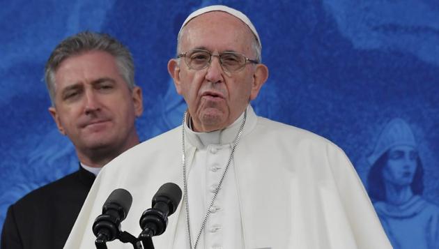 Pressure on Pope Francis over the issue of sex abuse in the Church increased on Sunday when a former top Vatican official accused him of having known of allegations against a prominent US cardinal for five years before accepting his resignation last month. (AFP) Pressure on Pope Francis over the issue of sex abuse in the Church increased on Sunday when a former top Vatican official accused him of having known of allegations against a prominent US cardinal for five years before accepting his resignation last month. (AFP)