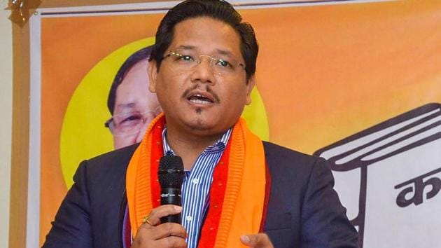 Meghalaya Chief Minister and National People’s Party (NPP) chief Conrad K Sangma, who was sworn in as chief minister in March, has to get elected to the Assembly to continue in office (PTI File Photo) Meghalaya Chief Minister and National People’s Party (NPP) chief Conrad K Sangma, who was sworn in as chief minister in March, has to get elected to the Assembly to continue in office (PTI File Photo)