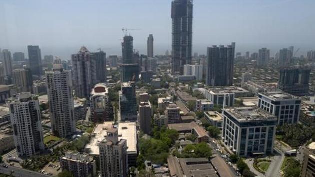 Bird eye view of Mumbai skyline. (Abhijit Bhatlekar/ Mint) Bird eye view of Mumbai skyline. (Abhijit Bhatlekar/ Mint)