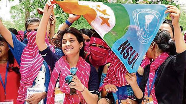 The DU students’ election will be held on September 12.(HT File) The DU students’ election will be held on September 12.(HT File)
