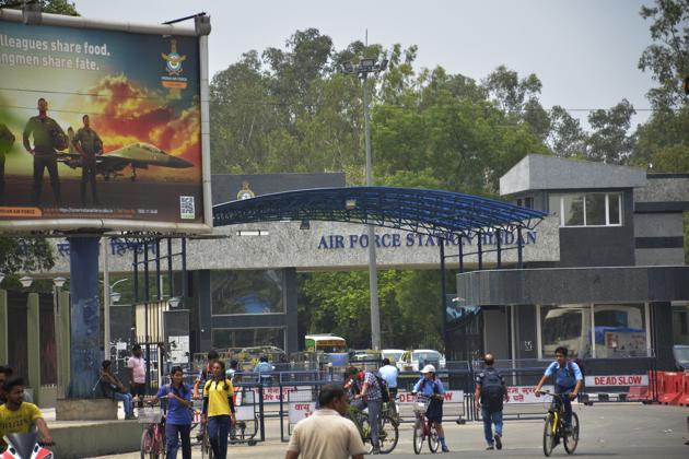 Under the regional flight connectivity scheme (RCS), the runway of the Hindon airbase will be used for regional flights.(Sakib Ali /Hindustan Times)