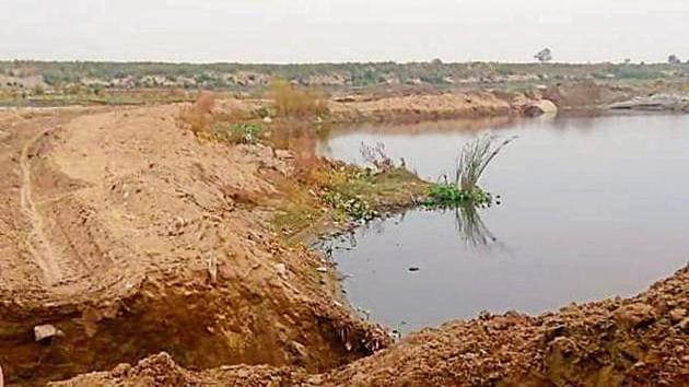 Sanjay Momnathal had tried to change the natural course of River Yamuna with illegal miniature dams. Sanjay Momnathal had tried to change the natural course of River Yamuna with illegal miniature dams.