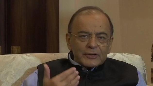 Finance minister Arun Jaitley said that Congress’s Rafale campaign was based on ‘peddled untruth’. (ANI Photo) Finance minister Arun Jaitley said that Congress’s Rafale campaign was based on ‘peddled untruth’. (ANI Photo)