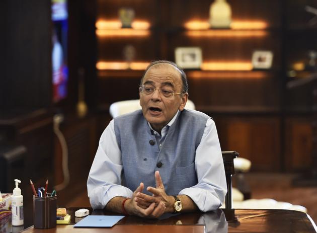 File photo of finance minister Arun Jaitley.(PTI photo) File photo of finance minister Arun Jaitley.(PTI photo)