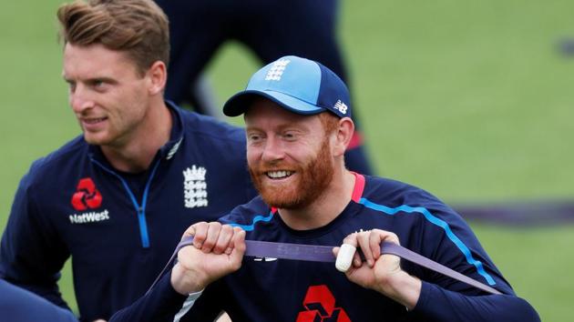 Cricket - England Nets - Ageas Bowl, West End, Britain - August 28, 2018 England's Jonny Bairstow and Jos Buttler during nets (REUTERS) Cricket - England Nets - Ageas Bowl, West End, Britain - August 28, 2018 England's Jonny Bairstow and Jos Buttler during nets (REUTERS)