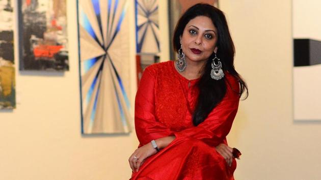 Actor Shefali Shah says she only wants to work in films that make her happy(Photo: Shankar Narayan/HT)