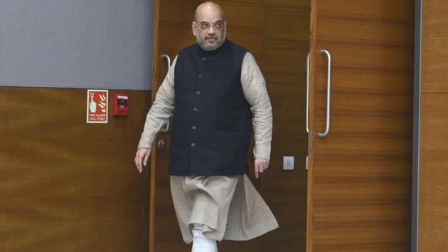 Amit Shah said Rahul Gandhi had quoted different prices of Rafale at different places.(HT/File Photo)