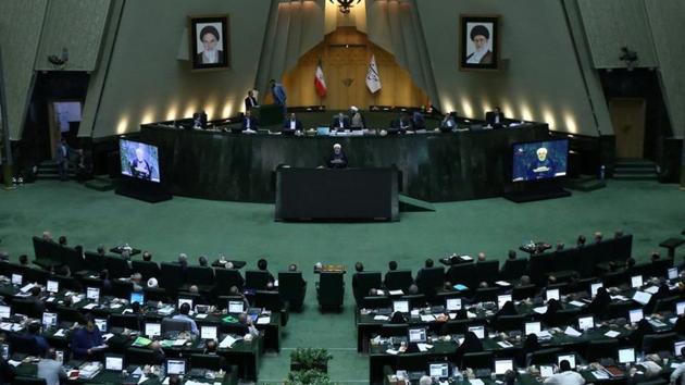 Iranian President Hassan Rouhani attends a parliamentary session in Tehran, Iran August 28, 2018. (REUTERS) Iranian President Hassan Rouhani attends a parliamentary session in Tehran, Iran August 28, 2018. (REUTERS)