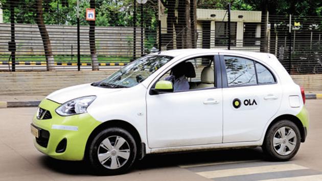 Ola Cabs. Two men were arrested and a juvenile was detained for the murder of a cab driver attached to cab aggregator Ola. (Photo used for representative purposes only)(File Photo)