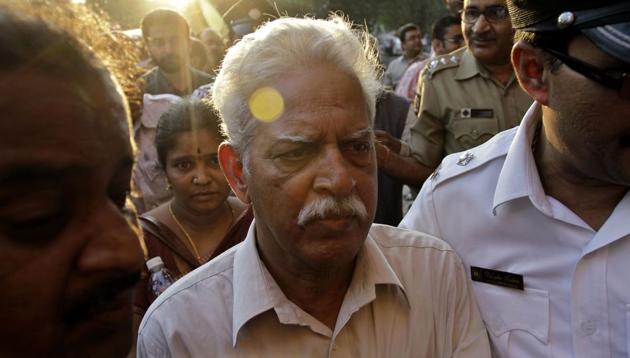 Varavara Rao is one of the five activists arrested by the police for alleged Maoist links.(AP Photo)