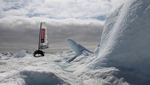 The study, published in the journal Science Advances, shows that Arctic sea ice is not just threatened by the melting of ice around its edges.(AFP File Photo)