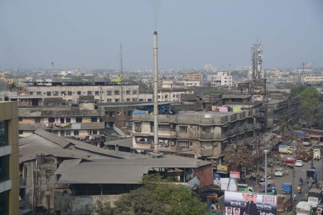 Bhiwandi is known for its powerlooms and warehouses.(Praful Gangurde)