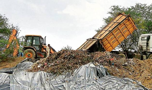 Applicants had argued that dumping of waste in Sector 145 is hazardous for residents of the area (HT File Photo) Applicants had argued that dumping of waste in Sector 145 is hazardous for residents of the area (HT File Photo)