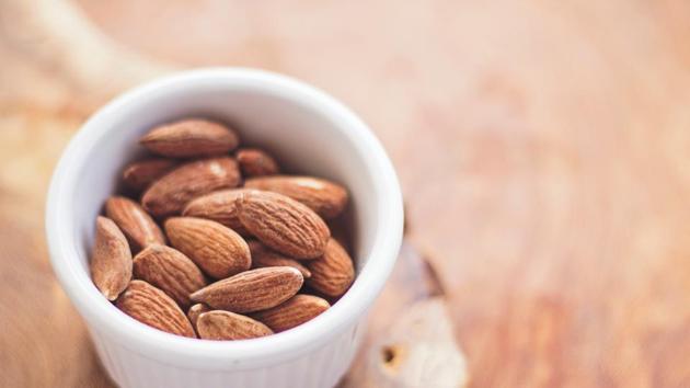 Almonds: These nuts are good sources of calcium, as well as potassium, vitamin E, and iron. They also provide 12% of your daily protein requirement. If had in moderation, they can lower cholesterol levels as well. (Unsplash) Almonds: These nuts are good sources of calcium, as well as potassium, vitamin E, and iron. They also provide 12% of your daily protein requirement. If had in moderation, they can lower cholesterol levels as well. (Unsplash)