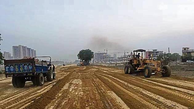 The expressway will connect Delhi with Kherki Daula. (HT Photo) The expressway will connect Delhi with Kherki Daula. (HT Photo)