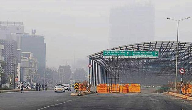 The Signature Tower underpass would also be taken over by the GMDA for ensuring proper maintenance. (HT FIle Photo) The Signature Tower underpass would also be taken over by the GMDA for ensuring proper maintenance. (HT FIle Photo)