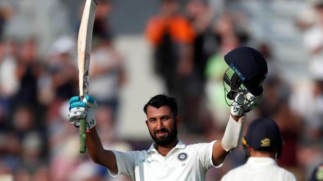 Cheteshwar Pujara scored his 15th Test century at Southampton.(REUTERS)