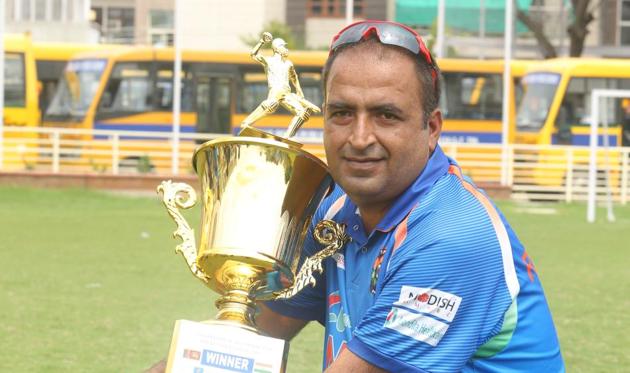 Ravinder Pal,  Captain of the Indian Differently-Abled Cricket Team says they deserve to e respected equally. (Manoj Verma/HT Photo)