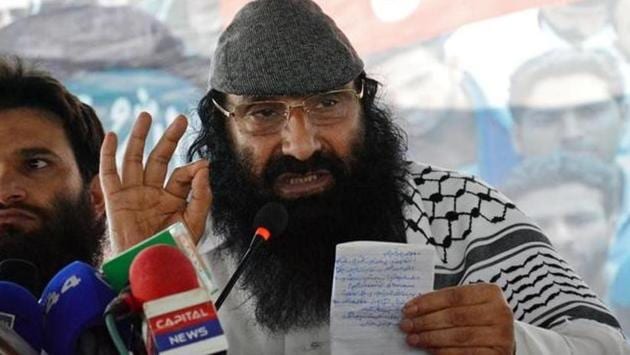 Hizbul Mujahideen chief Syed Salahuddin was declared a Specially Designated Global Terrorist by the US Department of State.(Reuters File Photo)