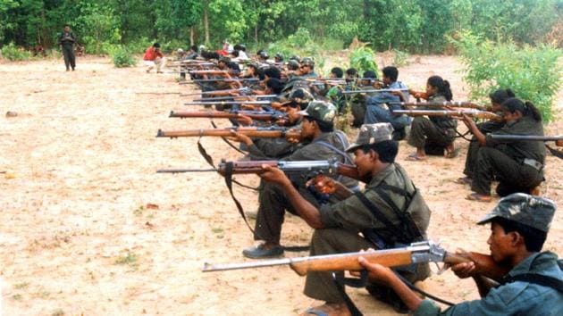 Maoist ideologues are more dangerous than armed Naxals, the previous UPA-led regime had declared before the Supreme Court 5 years ago. (HT File Photo) Maoist ideologues are more dangerous than armed Naxals, the previous UPA-led regime had declared before the Supreme Court 5 years ago. (HT File Photo)