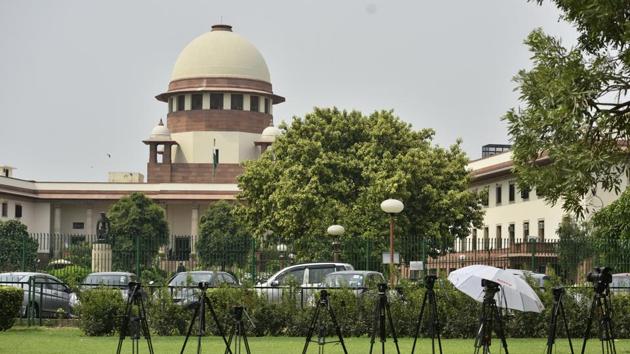 The Supreme Court building in New Delhi.(Anushree Fadnavis/HT File Photo)
