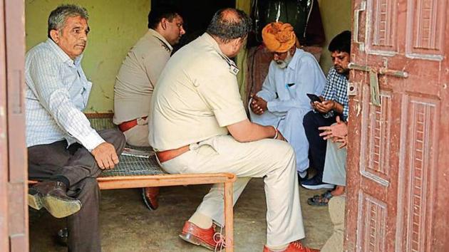 The police have formed a four-member special investigation team (SIT) under the deputy commissioner of police, Manesar, to probe the murders. (PArveen Kumar/HT Photo) The police have formed a four-member special investigation team (SIT) under the deputy commissioner of police, Manesar, to probe the murders. (PArveen Kumar/HT Photo)