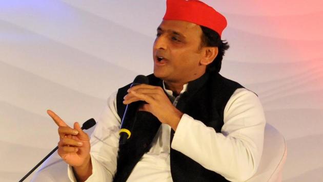 Former chief minister of Uttar Pradesh Akhilesh Yadav at the Hindustan Shikhar Samagam at Indira Gandhi Pratishan in Lucknow, India, on Saturday, September 1, 2018. (Dheeraj Dhawan/HT Photo) Former chief minister of Uttar Pradesh Akhilesh Yadav at the Hindustan Shikhar Samagam at Indira Gandhi Pratishan in Lucknow, India, on Saturday, September 1, 2018. (Dheeraj Dhawan/HT Photo)