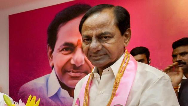 Telangana Chief Minister K Chandrasekhar Rao was the first chief minister from a non-NDA party to openly support PM Narendra Modi’s “one nation, one poll” call. (PTI File Photo) Telangana Chief Minister K Chandrasekhar Rao was the first chief minister from a non-NDA party to openly support PM Narendra Modi’s “one nation, one poll” call. (PTI File Photo)