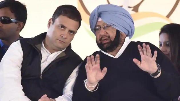 Congress president Rahul Gandhi and Punjab CM Captain Amarinder Singh (HT File) Congress president Rahul Gandhi and Punjab CM Captain Amarinder Singh (HT File)