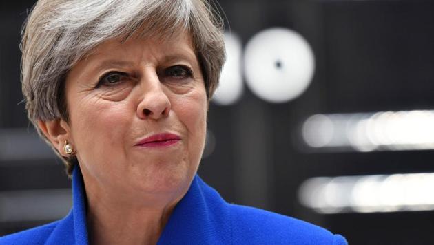 British prime minister Theresa May vowed on Sunday to stand by her blueprint for future trade ties with the European Union, amid fierce opposition from Brexiteers and doubts from the bloc. (AFP Photo) British prime minister Theresa May vowed on Sunday to stand by her blueprint for future trade ties with the European Union, amid fierce opposition from Brexiteers and doubts from the bloc. (AFP Photo)