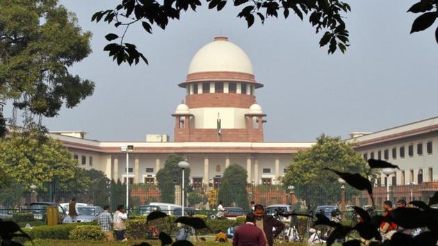 A view of the Supreme Court building in New Delhi.(Reuters File Photo)