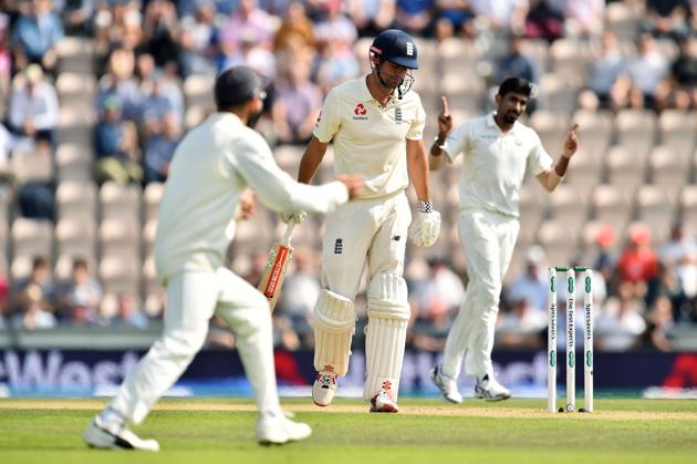 Alastair Cook’s struggles continued as he was the first to be dismissed early on day 3 (AFP) Alastair Cook’s struggles continued as he was the first to be dismissed early on day 3 (AFP)