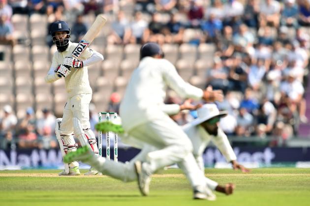 Moeen Ali was promoted to number 3 but could not last long (AFP) Moeen Ali was promoted to number 3 but could not last long (AFP)