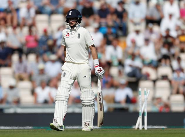 Joe Root looked good, but was run out following a hesitation and India were back in control of the game (REUTERS) Joe Root looked good, but was run out following a hesitation and India were back in control of the game (REUTERS)