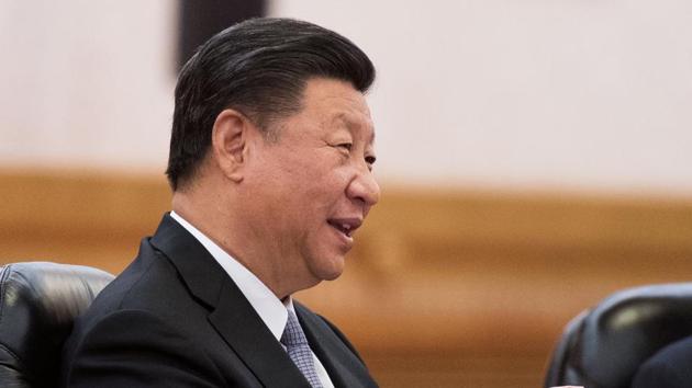China's president Xi Jinping at the Great Hall of the People in Beijing, China.(Reuters Photo) China's president Xi Jinping at the Great Hall of the People in Beijing, China.(Reuters Photo)