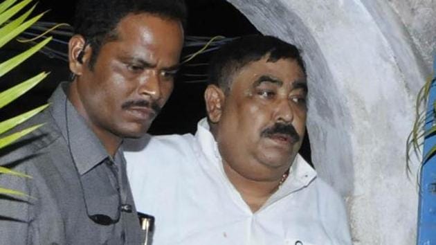Anubrata Mondal (right) of Trinamool Congress was allegedly caught on camera telling TMC leaders to get a BJP worker arrested. (Subhendu Ghosh/HT File Photo) Anubrata Mondal (right) of Trinamool Congress was allegedly caught on camera telling TMC leaders to get a BJP worker arrested. (Subhendu Ghosh/HT File Photo)