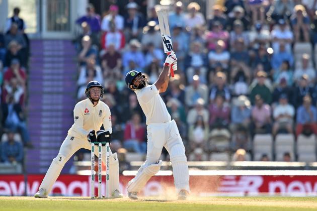 Shami tried to use the long handle but he was never going to be successful (AFP) Shami tried to use the long handle but he was never going to be successful (AFP)