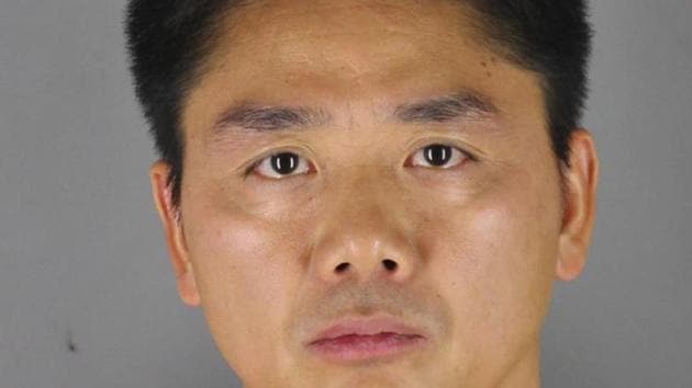 Chinese billionaire Liu Qiangdong, also known as Richard Liu, the founder of the Beijing-based e-commerce site JD.com, who was arrested in Minneapolis on suspicion of criminal sexual conduct, jail records show. (Hennepin County Sheriff’s Office via AP) (AP) Chinese billionaire Liu Qiangdong, also known as Richard Liu, the founder of the Beijing-based e-commerce site JD.com, who was arrested in Minneapolis on suspicion of criminal sexual conduct, jail records show. (Hennepin County Sheriff’s Office via AP) (AP)