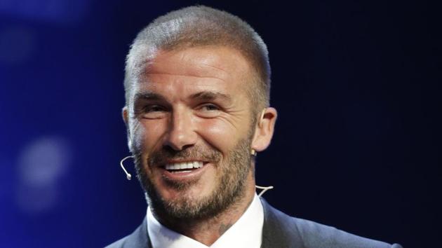 David Beckham was caught driving the luxury car at 59 miles (94 kilometres) per hour in a 40 mph zone.(AP)