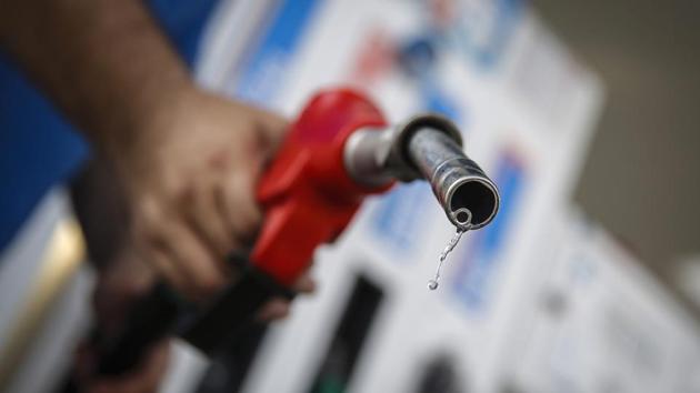Petrol and diesel prices rose for the 10th consecutive day on Tuesday, providing ammunition to opponents of Prime Minister Narendra Modi’s government. Petrol is priced per litre at Rs 79.31 in Delhi, Rs 86.72 in Mumbai, Rs 82.22 in Kolkata and Rs 82.41 in Chennai. Diesel is priced per litre at Rs 71.34 in Delhi, Rs 74.19 in Kolkata, Rs 75.74 in Mumbai and Rs 75.39 in Chennai. (Oliver Bunic / Bloomberg File) 