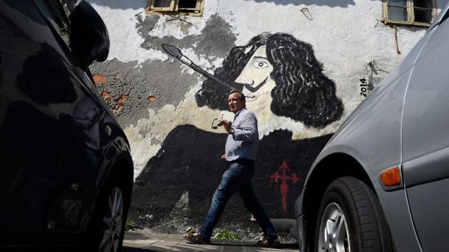 Since 1981, Ferrol, also the birthplace of late dictator Francisco Franco, has lost more than 20,000 inhabitants. Between 1998 and 2017 the number of under-30s living there fell by nearly 47%. In February, Zara, the high-street fashion favourite whose billionaire owner is Galician, closed its only store there. (Miguel Riopa / AFP) Since 1981, Ferrol, also the birthplace of late dictator Francisco Franco, has lost more than 20,000 inhabitants. Between 1998 and 2017 the number of under-30s living there fell by nearly 47%. In February, Zara, the high-street fashion favourite whose billionaire owner is Galician, closed its only store there. (Miguel Riopa / AFP)