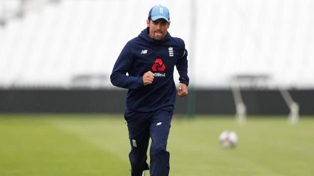 England's Alastair Cook during nets.(REUTERS) England's Alastair Cook during nets.(REUTERS)