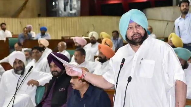 Punjab Chief Minister Capt. Amarinder Singh. (HT File Photo) Punjab Chief Minister Capt. Amarinder Singh. (HT File Photo)