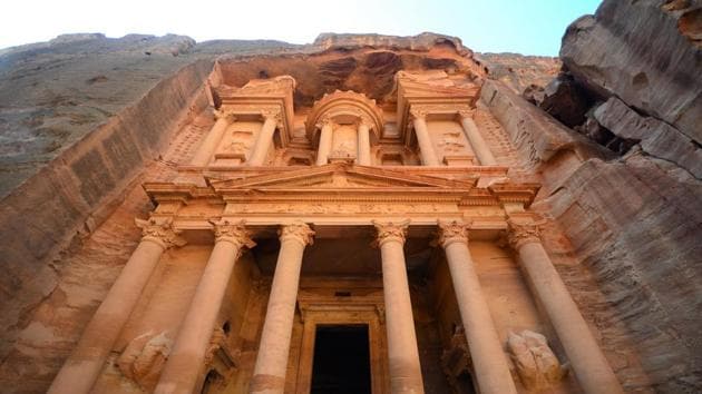 At Petra, the famous archeological site in Jordan, you can explore the historic temples, mausoleums, and monasteries. (Unsplash) At Petra, the famous archeological site in Jordan, you can explore the historic temples, mausoleums, and monasteries. (Unsplash)