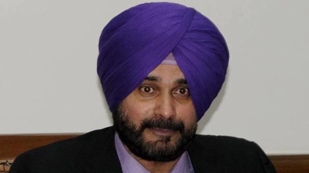 Local bodies minister Navjot Singh Sidhu. (HT Photo) Local bodies minister Navjot Singh Sidhu. (HT Photo)